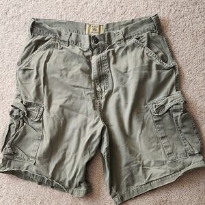 Tan Cargo Shorts for Men